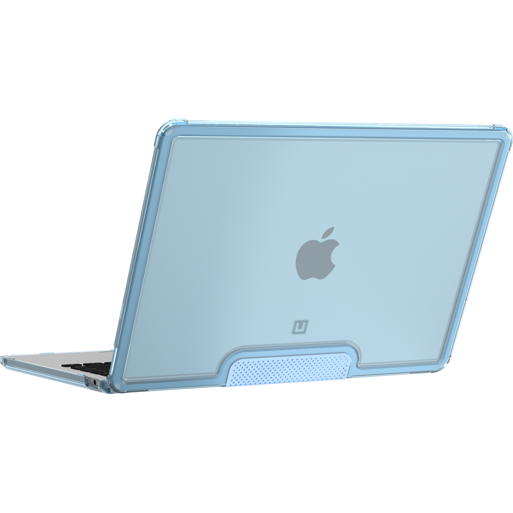 Чехол-накладка UAG [U] Lucent Cerulean для MacBook Air 13" (2022 M2), лазурный голубой